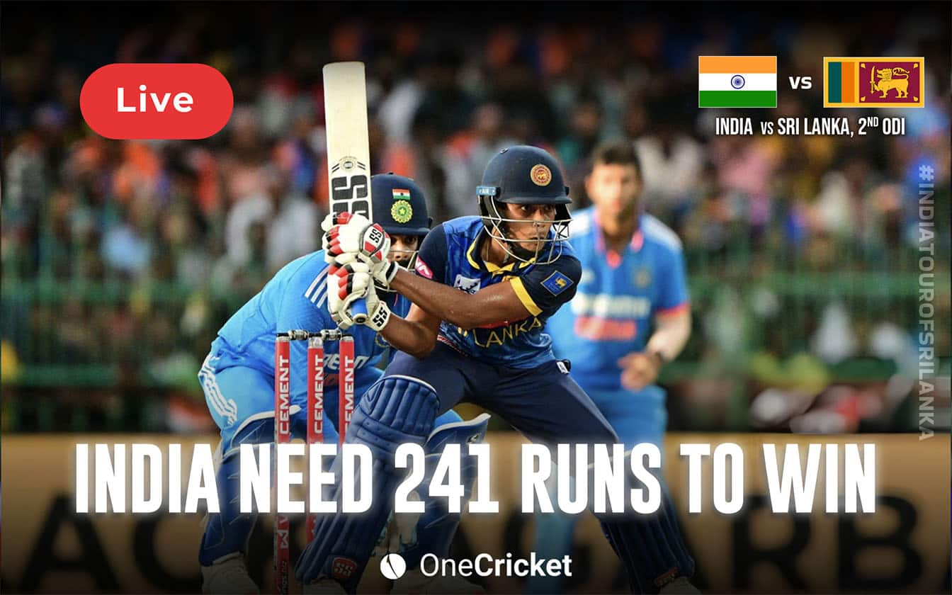 IND Vs SL 2nd ODI Live Score: Match Updates, Highlights And Live Streaming